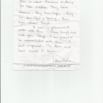 Aasraa Usha Mohan Letter