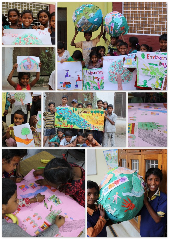 Environment Day Celebrated - Children of Aasraa Trust Paint the Town GREEN!   