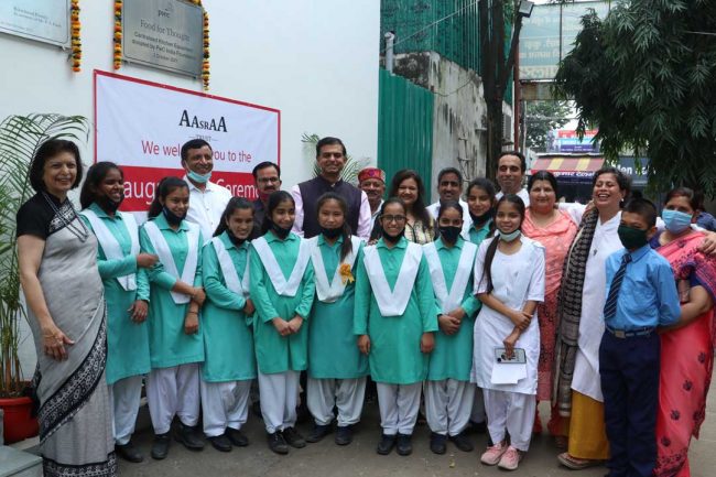 Aasraa Trust launches 'Food for Thought' for Street and Slum Children