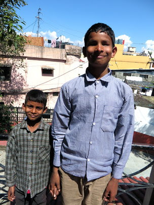 Raja and his ‘Seeing Eye’ Akhilesh
